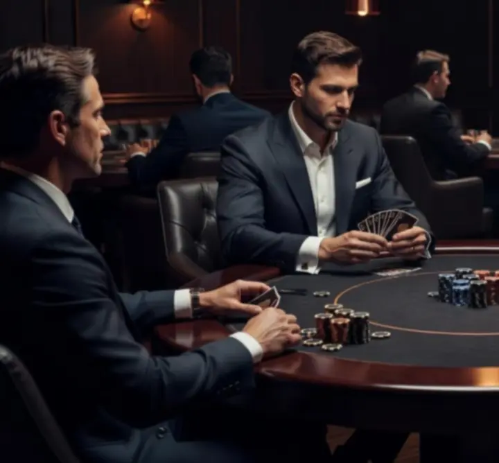 Prémium pókerasztal és casino hangulat 